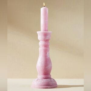 Anthropologie Vibrant Taper Candle